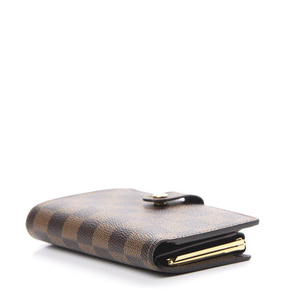 Louis Vuitton Damier Ebene French Purse Wallet 3 of 9
