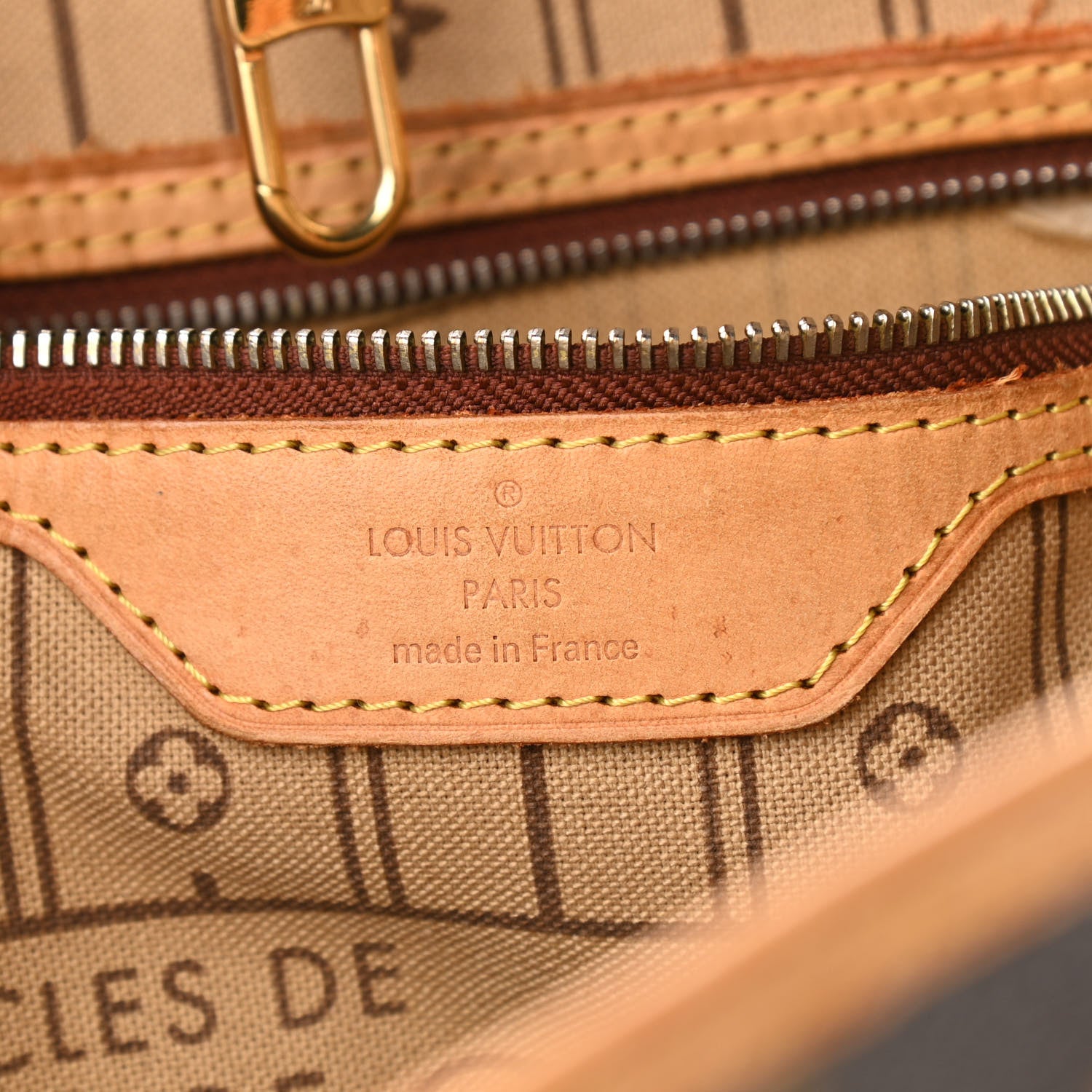 Louis Vuitton Monogram Neverfull MM 8 of 11