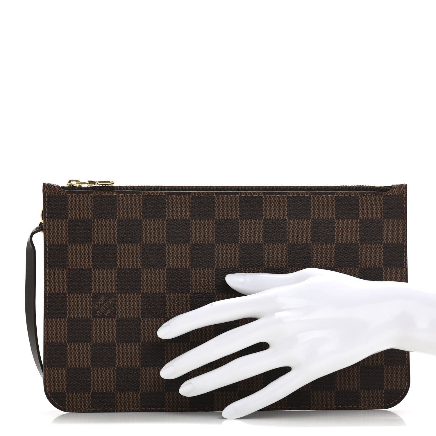 Louis Vuitton Damier Ebene Neverfull MM GM Pochette 2 of 8