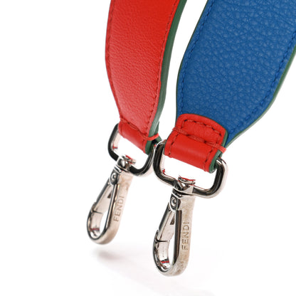 Fendi Vitello Dolce Bi-Color Strap You Papavero Blue Royal 3 of 5