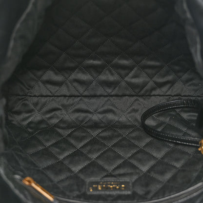 Chanel Shiny Calfskin Quilted Small Chanel 22 Black 6 of 11