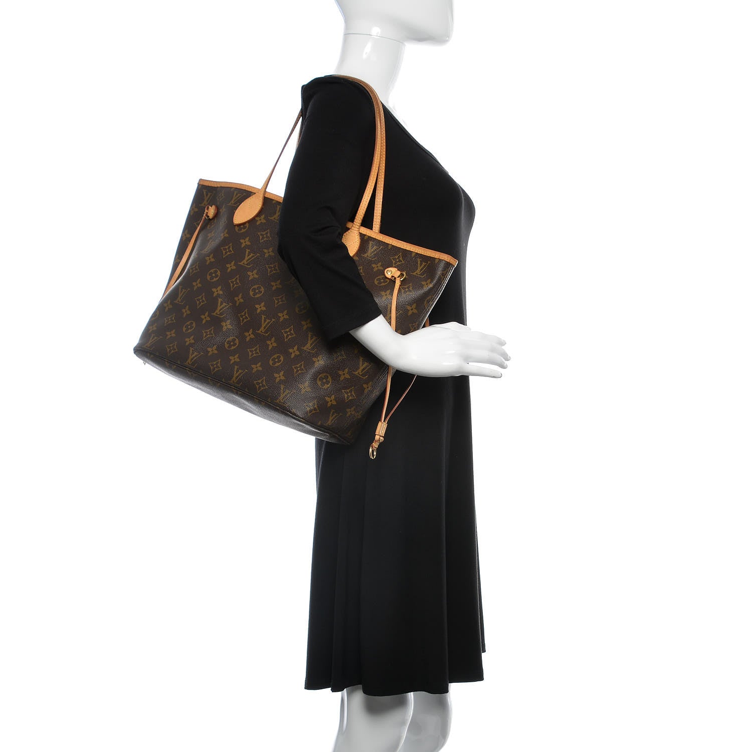 Louis Vuitton Monogram Neverfull MM 2 of 20