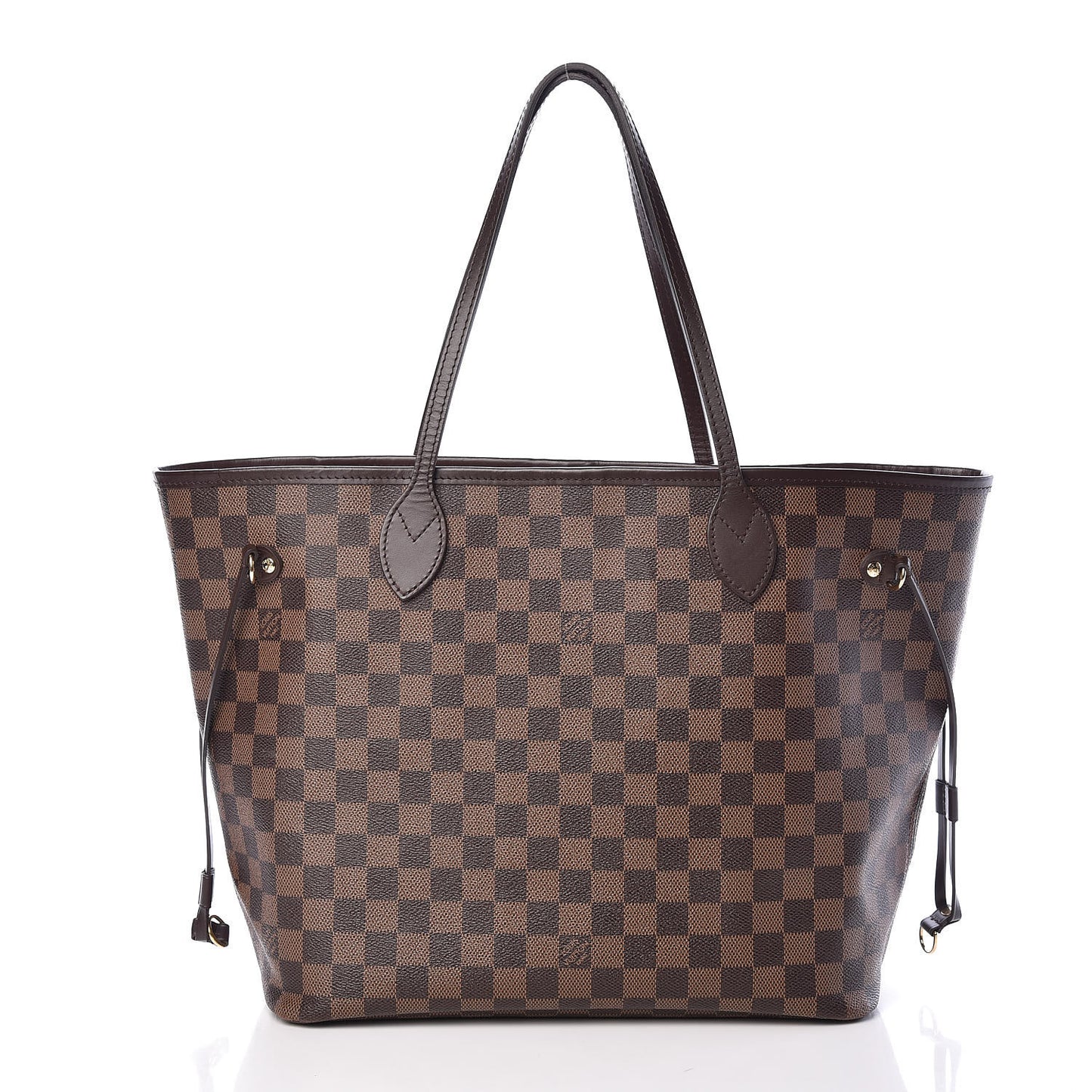 Damier Ebene Neo Neverfull MM Rose Ballerine
