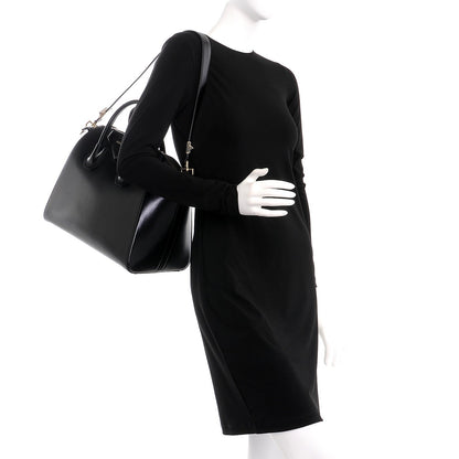 Givenchy Shiny Lord Calfskin Medium Antigona Black 2 of 7