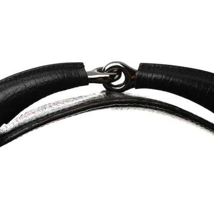 Gucci Monogram Large Horsebit Chain Hobo Black 14 of 15
