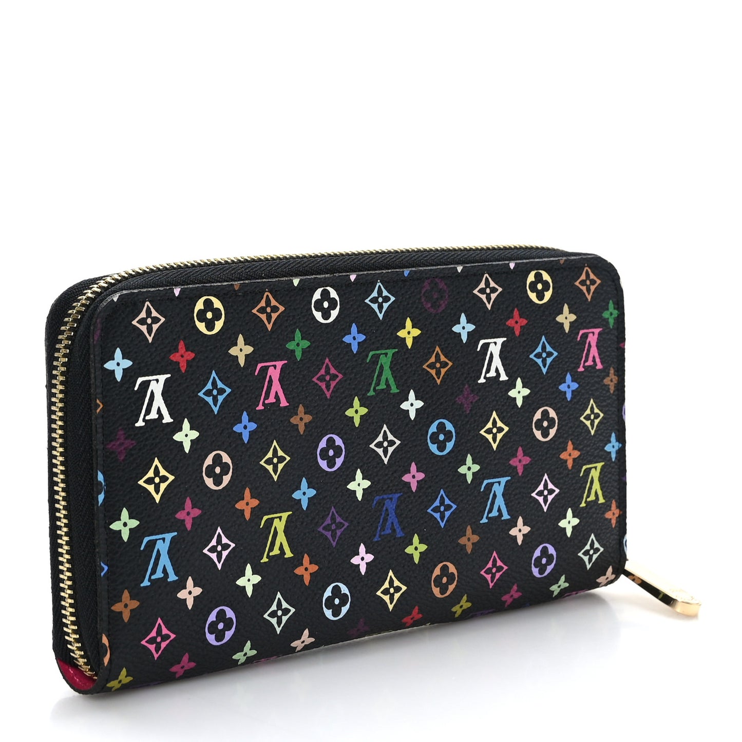 Monogram Multicolor Zippy Wallet Black Grenade