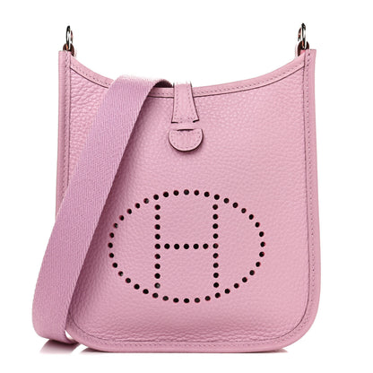 Hermes Taurillon Clemence Evelyne TPM Mauve Sylvestre 1 of 11