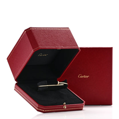 Cartier 18K Yellow Gold Diamond Small Juste Un Clou Bracelet 19 5 of 5
