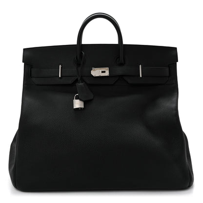 Hermes Togo HAC Travel Birkin 50 Black 1 of 14