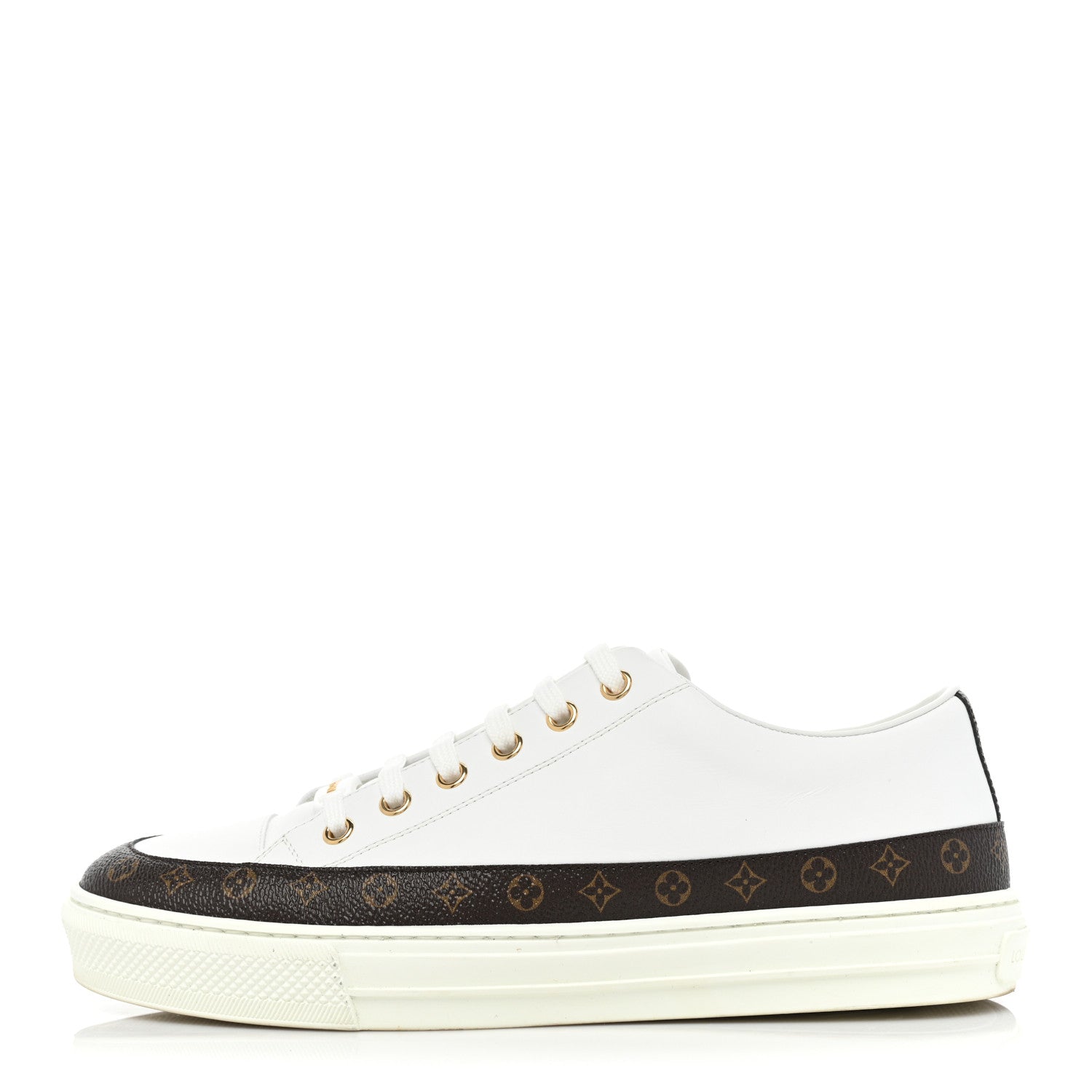 Louis Vuitton Monogram Womens Stellar Sneakers 39.5 White 1 of 10