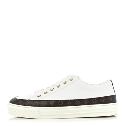Louis Vuitton Monogram Womens Stellar Sneakers 39.5 White 1 of 10