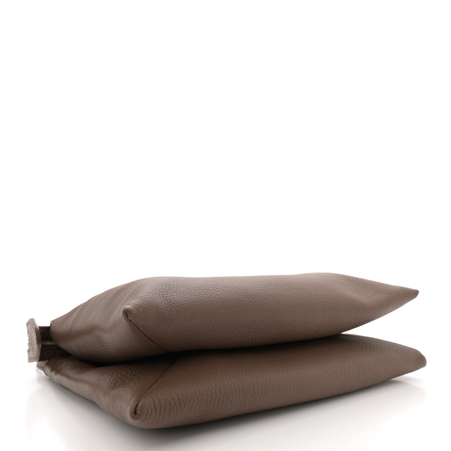 The Row Grained Calfskin Nu Twin Bag Dark Olive 4 of 10