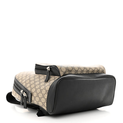 Gucci GG Supreme Monogram Medium Backpack Black 4 of 10