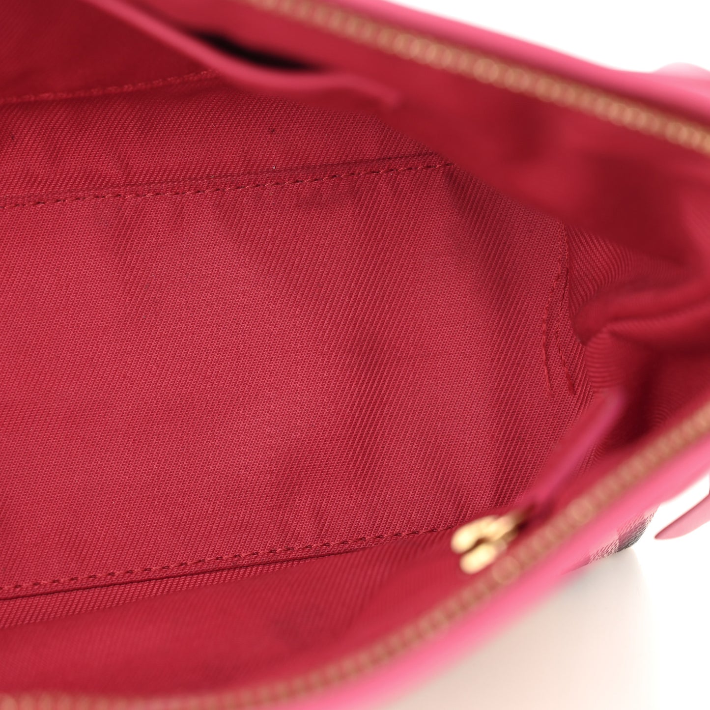 Haymarket Check Bow Tie Crossbody Bag Pink