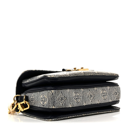 Louis Vuitton Monoglam Pochette Metis East West Blue 6 of 23