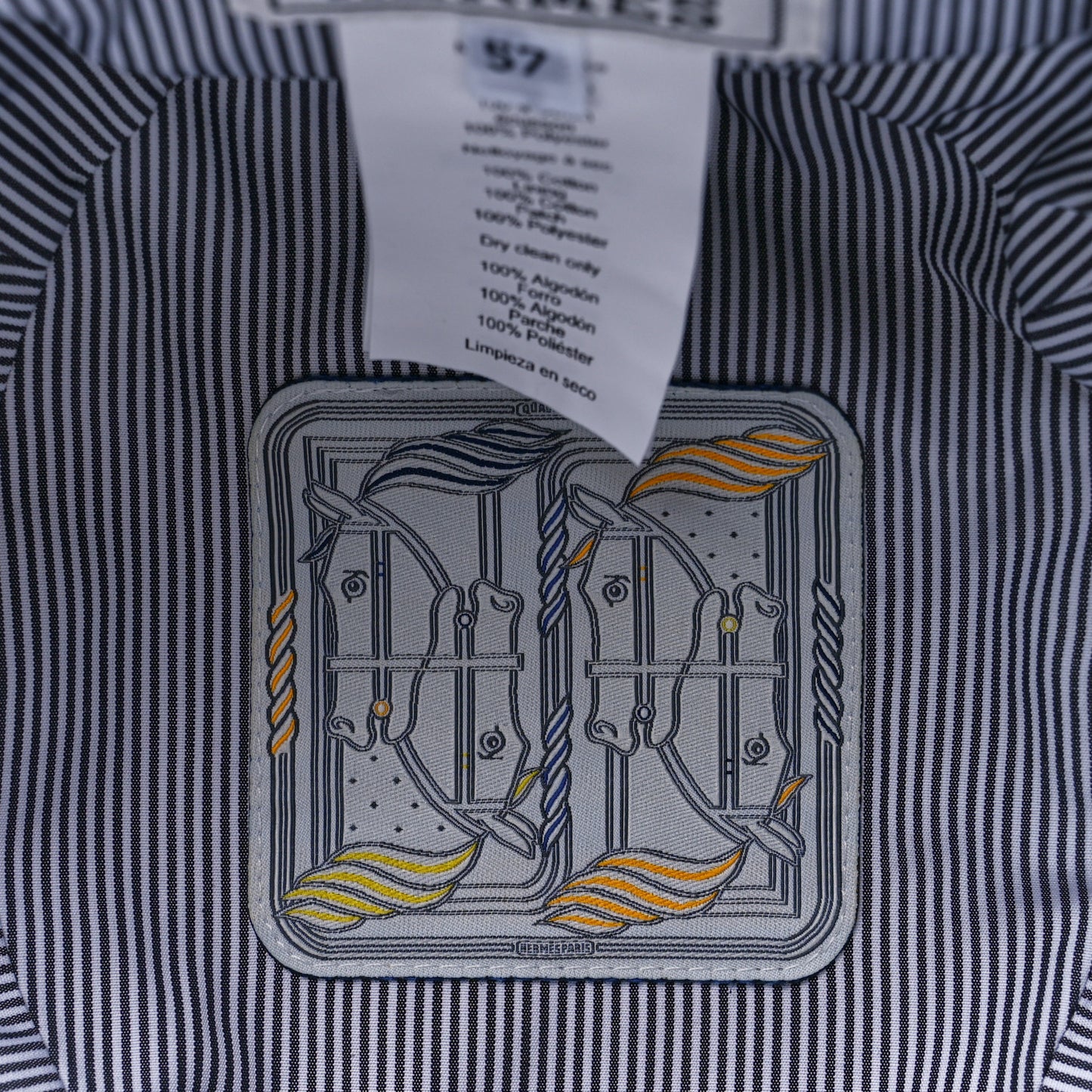 Cotton Canvas Eden Bucket Hat 57 Marine