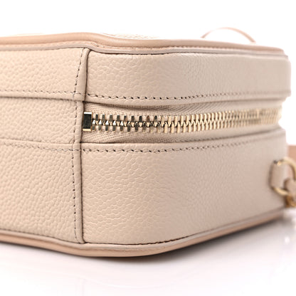 Chanel Caviar Quilted Small CC Filigree Vanity Case Beige 10 of 10