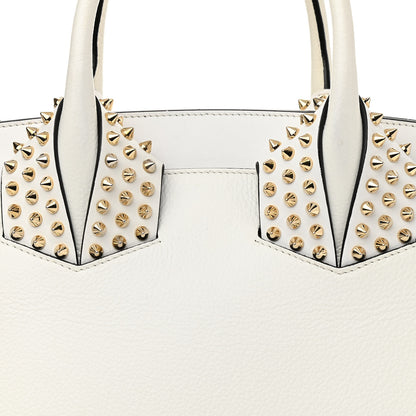 Christian Louboutin Calfskin Small Eloise Tote White 8 of 19