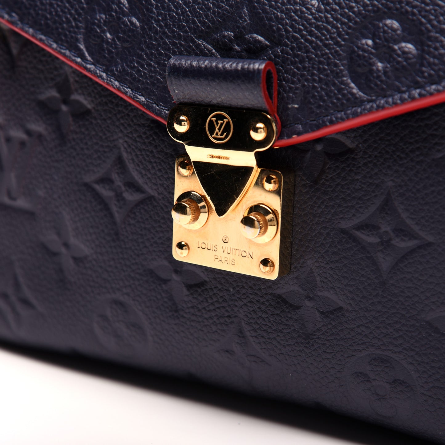 Empreinte Pochette Metis Marine Rouge