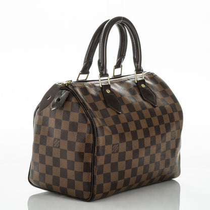 Louis Vuitton Damier Ebene Speedy 25 3 of 9