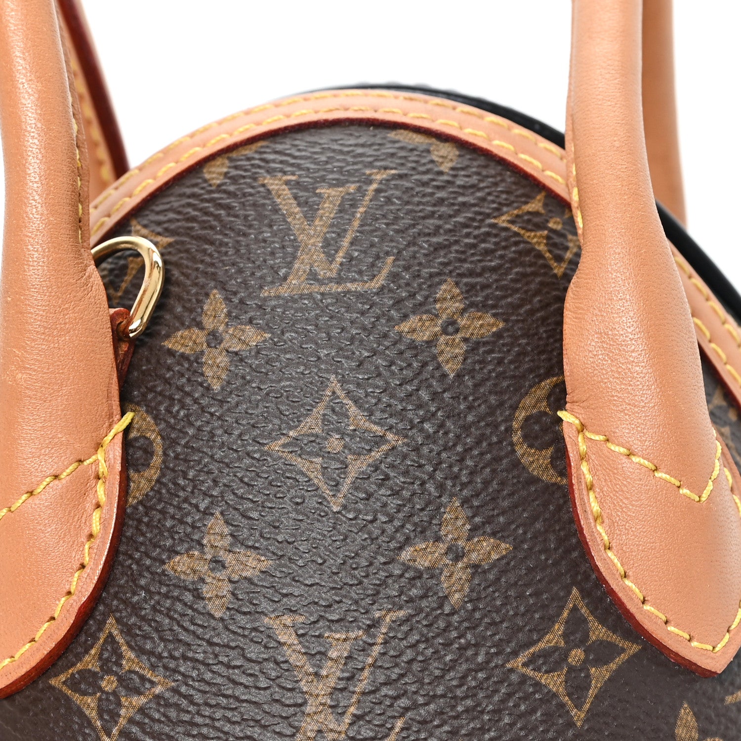 Louis Vuitton Monogram Egg Bag Black 8 of 10