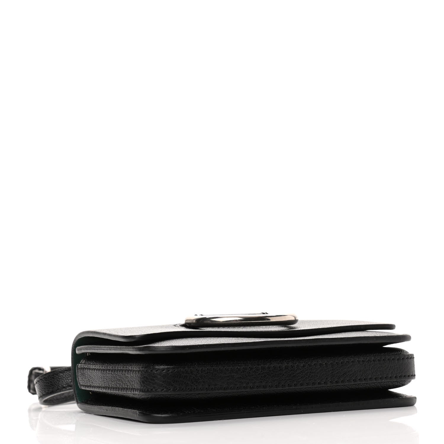 Burberry Goatskin Mini D-Ring Bag Black 4 of 10