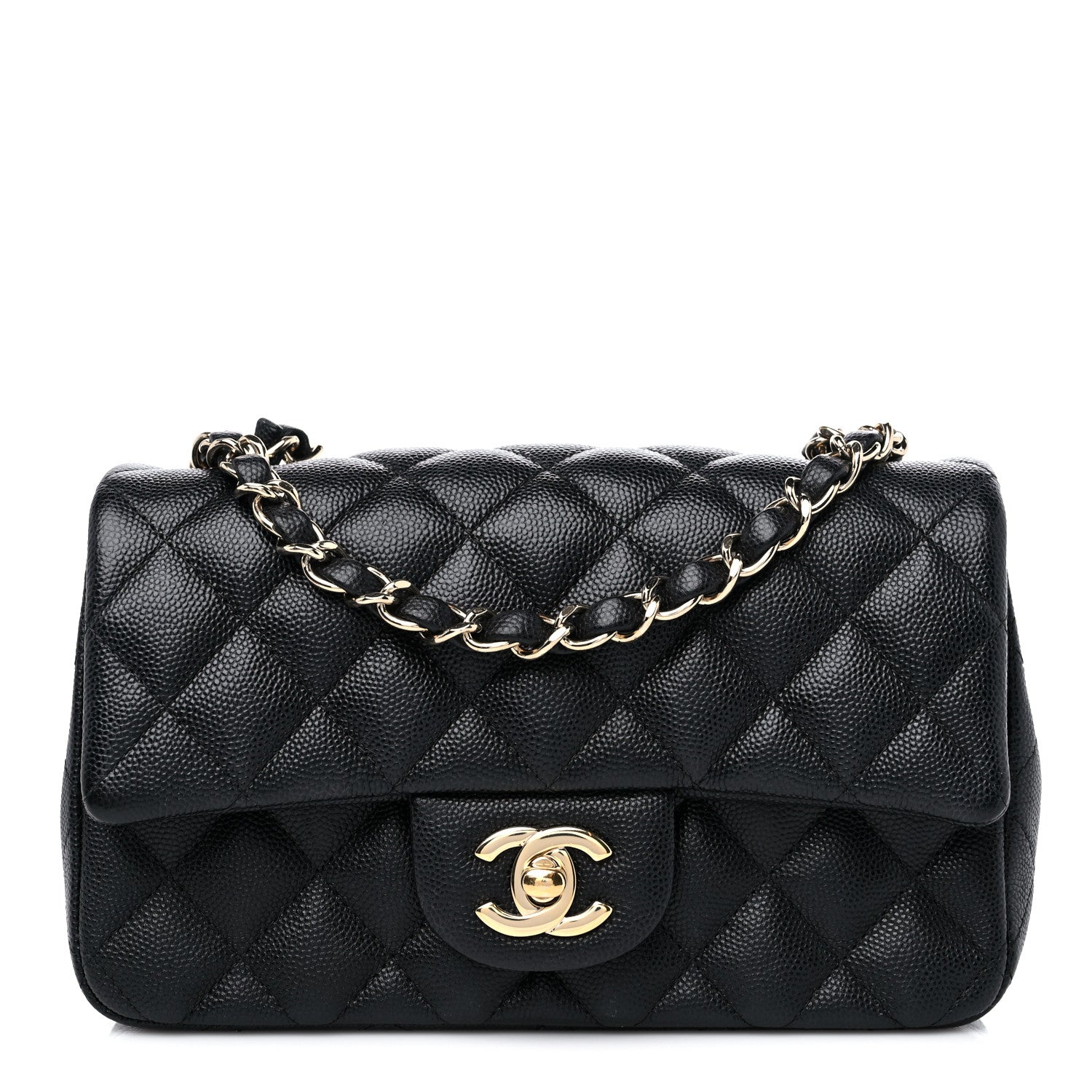 Chanel Caviar Quilted Mini Rectangular Flap Black 1 of 11