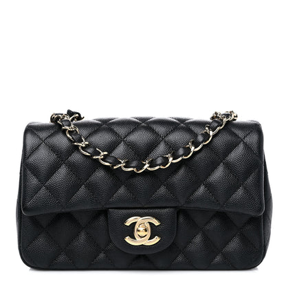 Chanel Caviar Quilted Mini Rectangular Flap Black 1 of 11