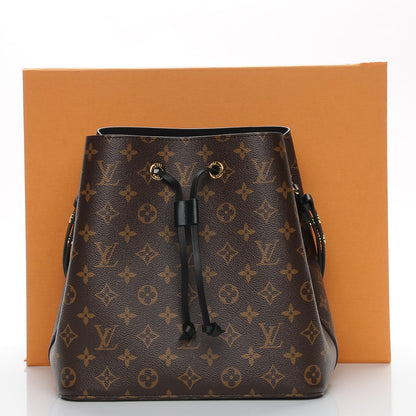 Louis Vuitton Monogram Neonoe MM Black 7 of 7
