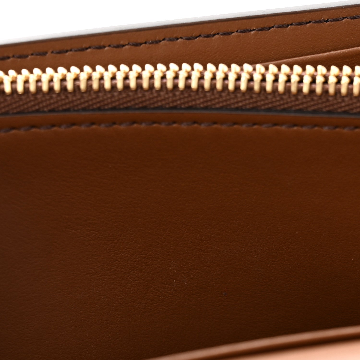 Burberry Derby Calfskin House Check Henley Wallet On Chain Tan 11 of 14