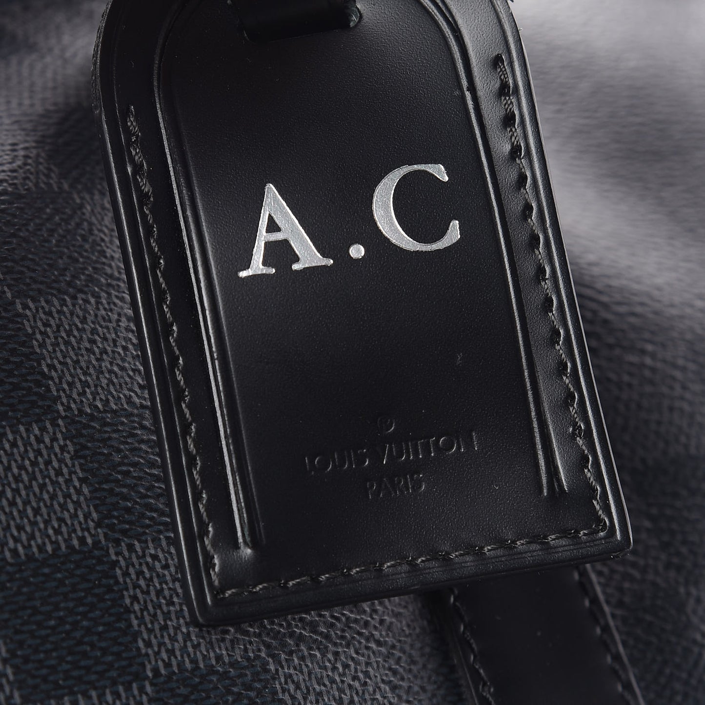 Damier Graphite Keepall Bandouliere 55