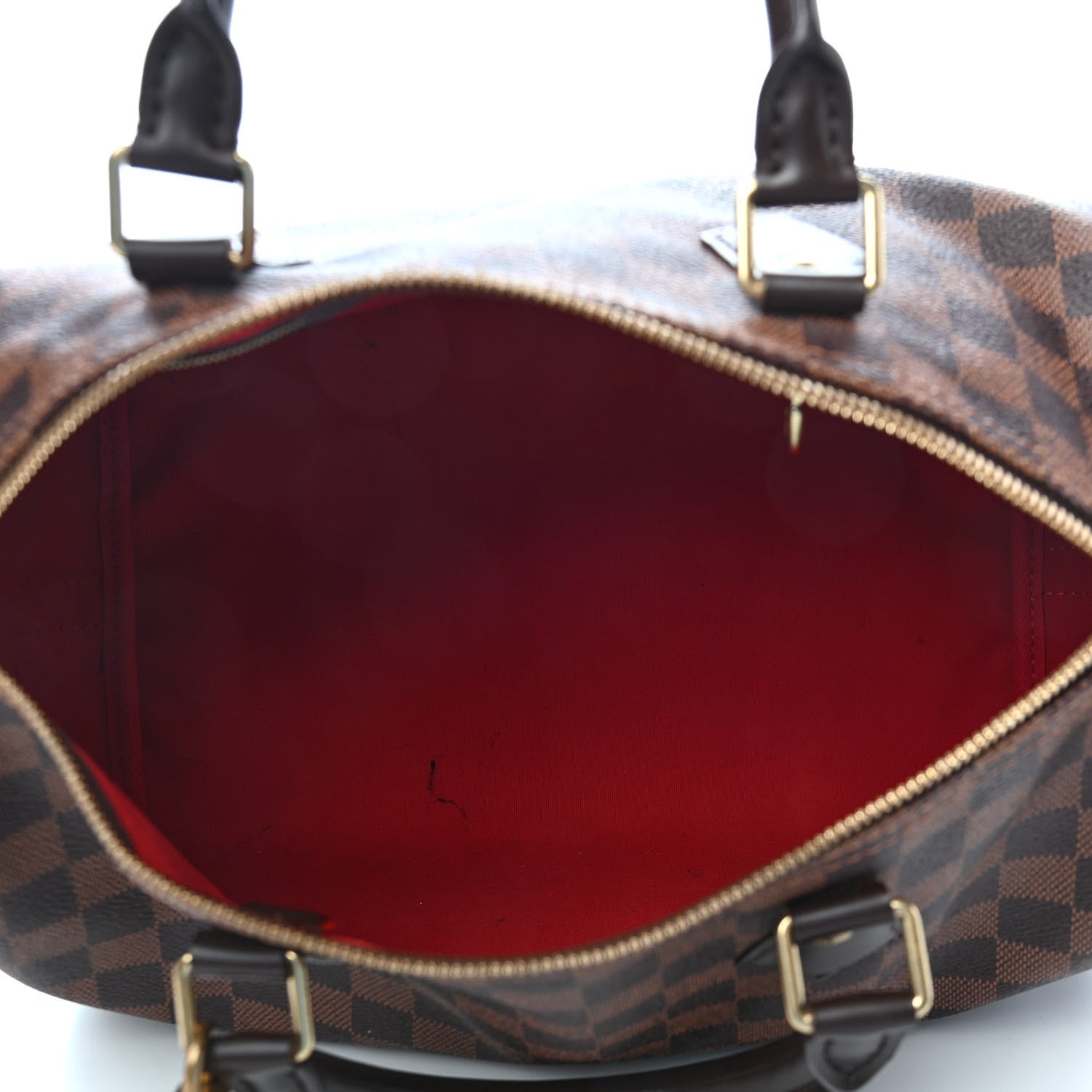 Louis Vuitton Damier Ebene Speedy Bandouliere 30 5 of 10