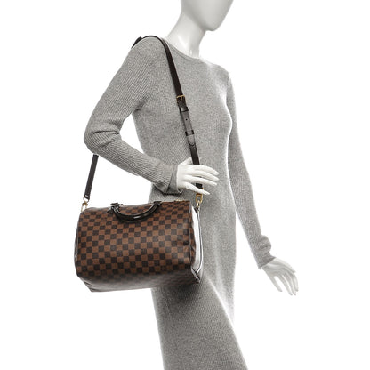 Louis Vuitton Damier Ebene Speedy Bandouliere 30 2 of 7