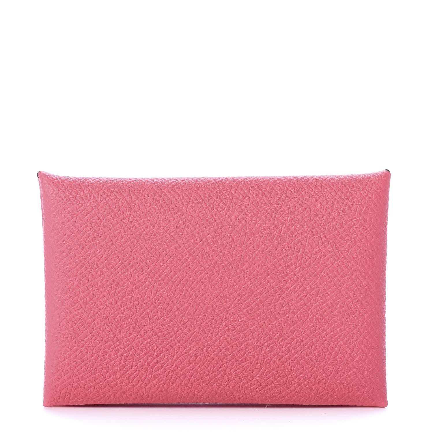 Hermes Epsom Calvi Card Case Rose Azalee 1 of 5