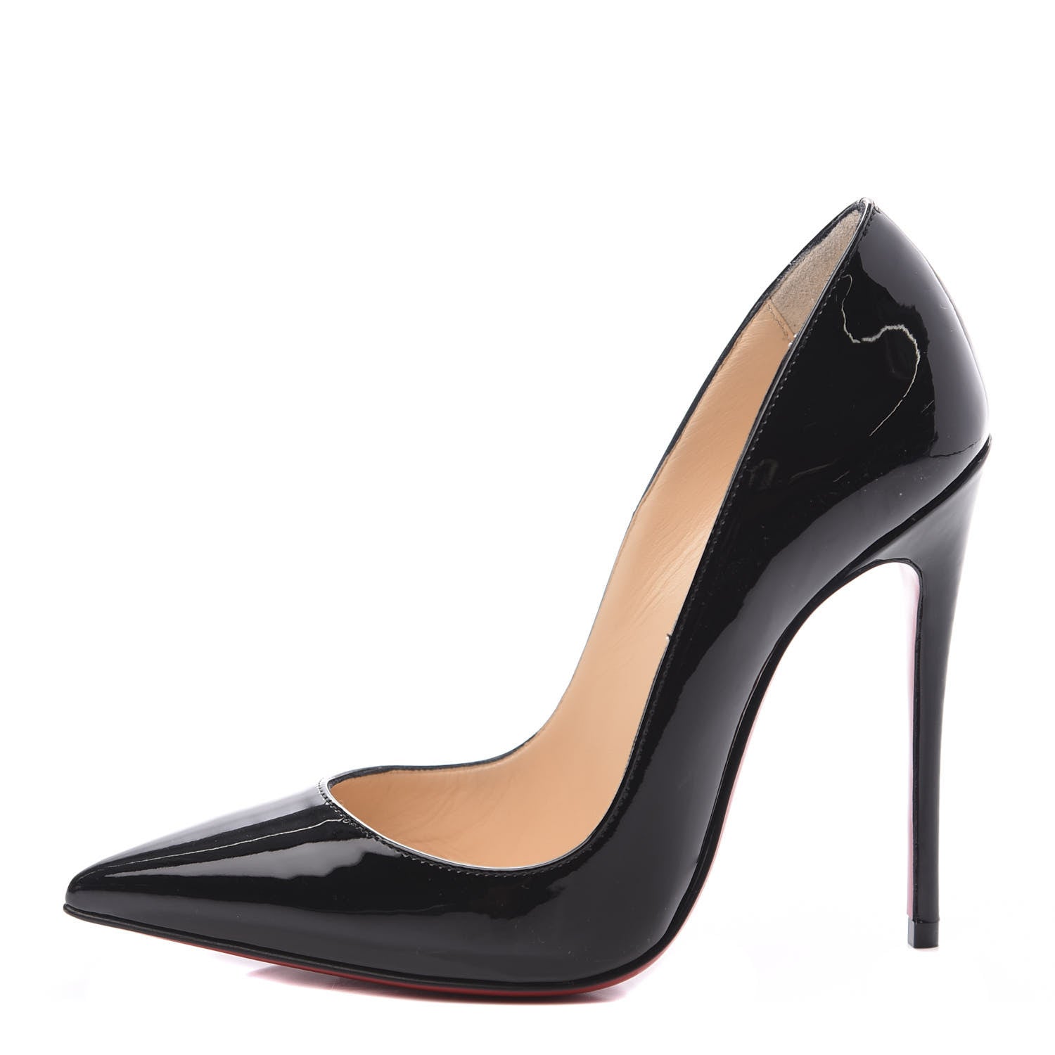 Christian Louboutin Patent So Kate 120 Pumps 35.5 Black 1 of 9