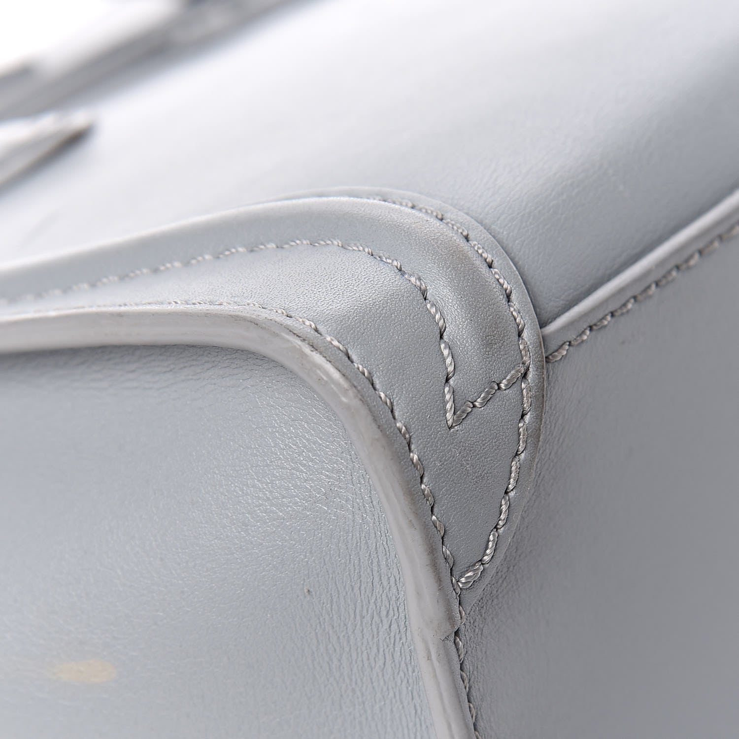 Celine Smooth Calfskin Nano Luggage Sky 23 of 25