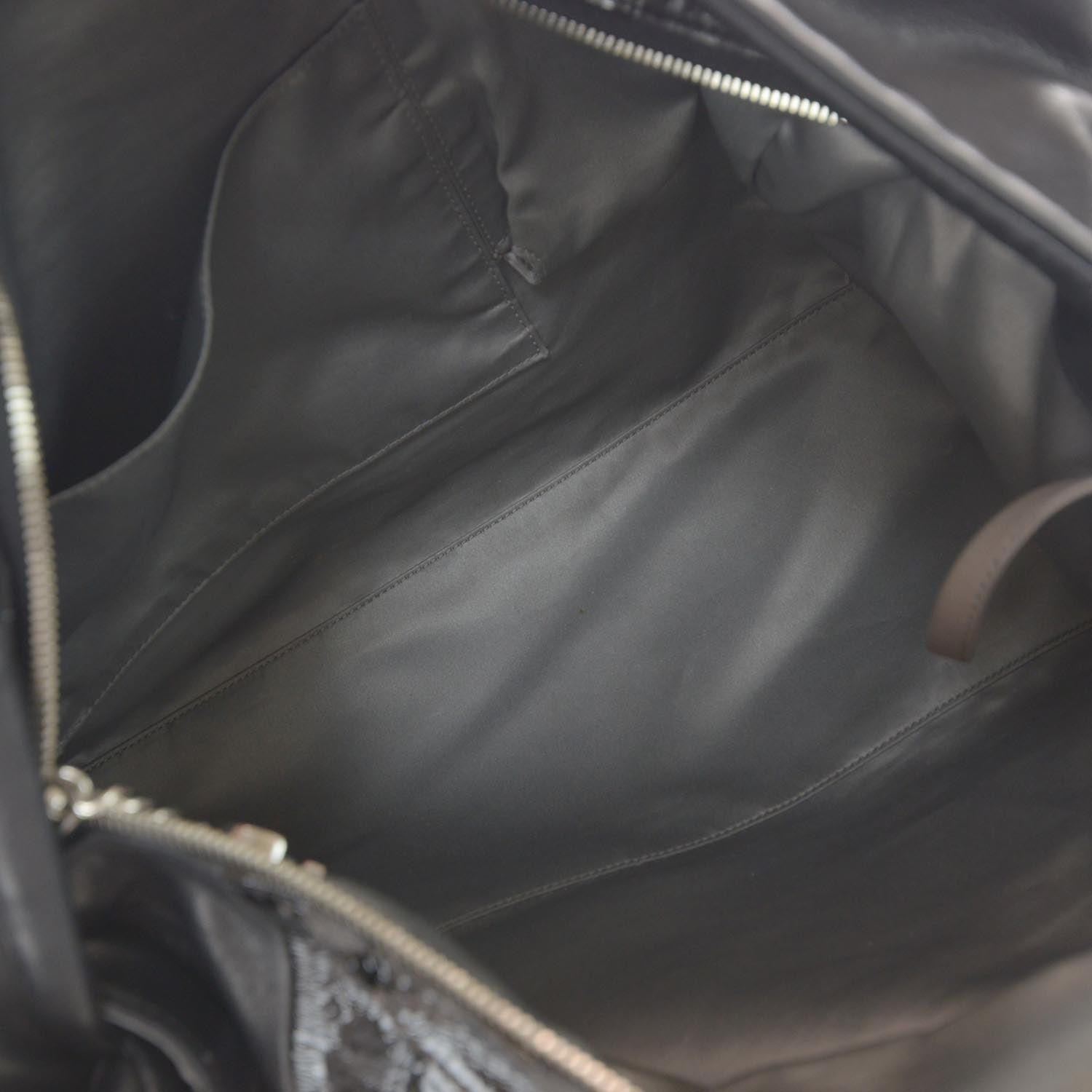 Chanel Patent Patchwork Brooklyn Hobo Black 6 of 10