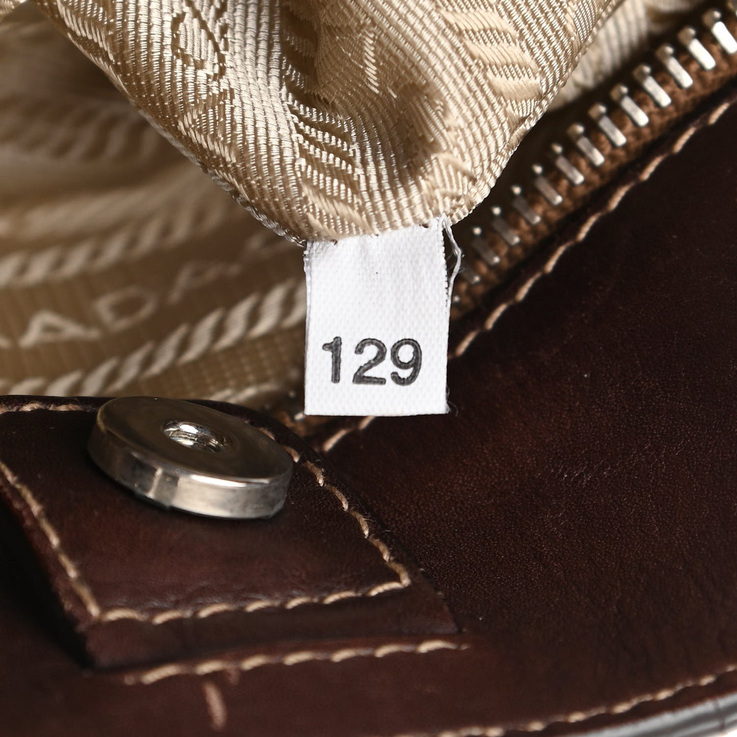 Jacquard Logo Hobo Corda Bruciato