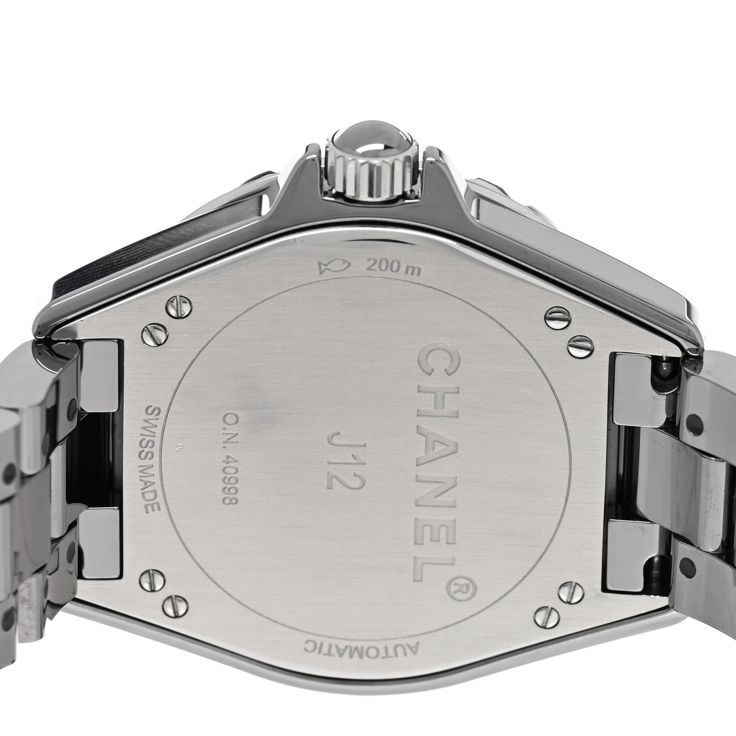 Titanium Ceramic 38mm J12 Chromatic Automatic Watch