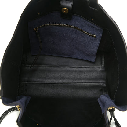Chloe Smooth Calfskin Medium Milo Shopping Tote Black 5 of 12