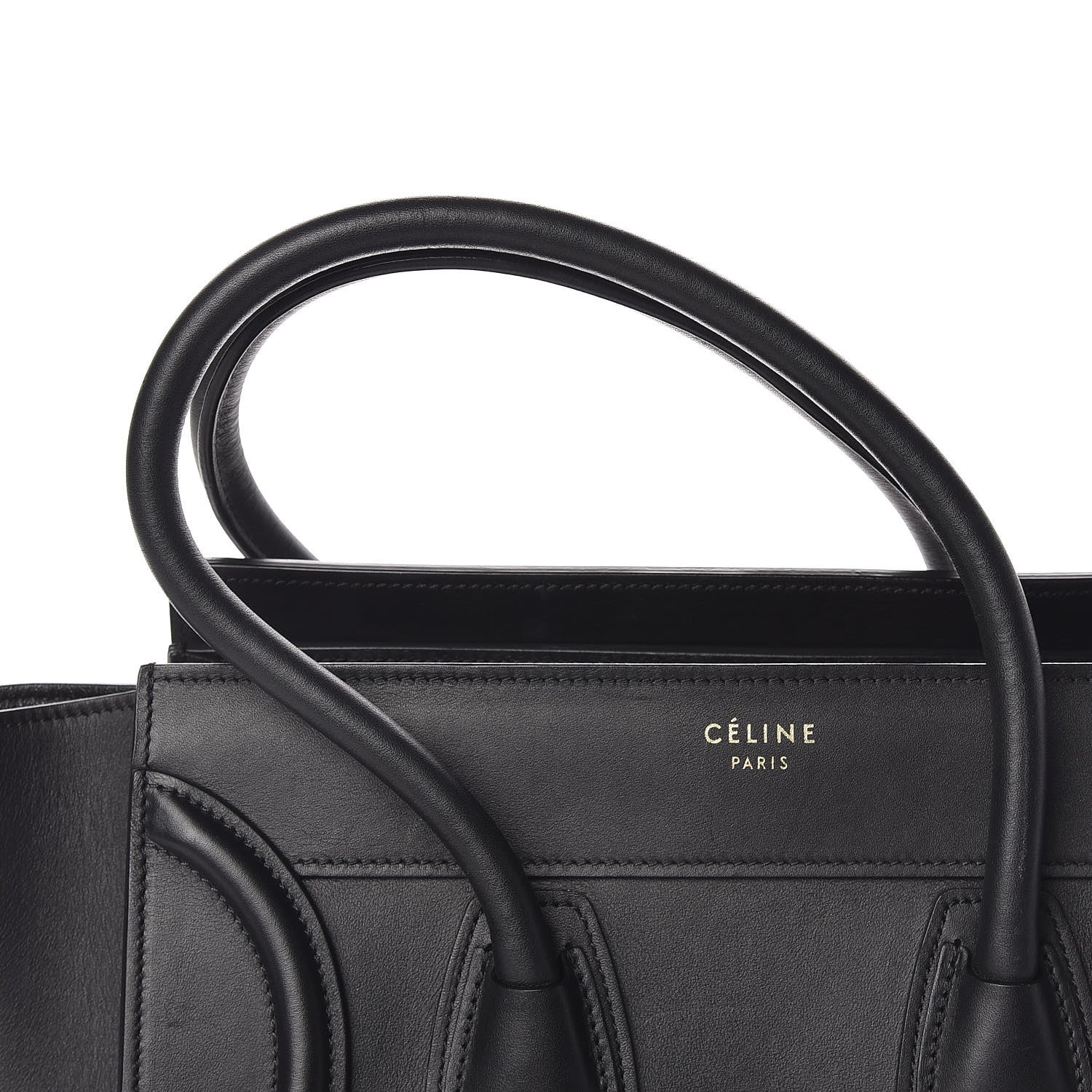 Celine Smooth Calfskin Micro Luggage Black 13 of 14