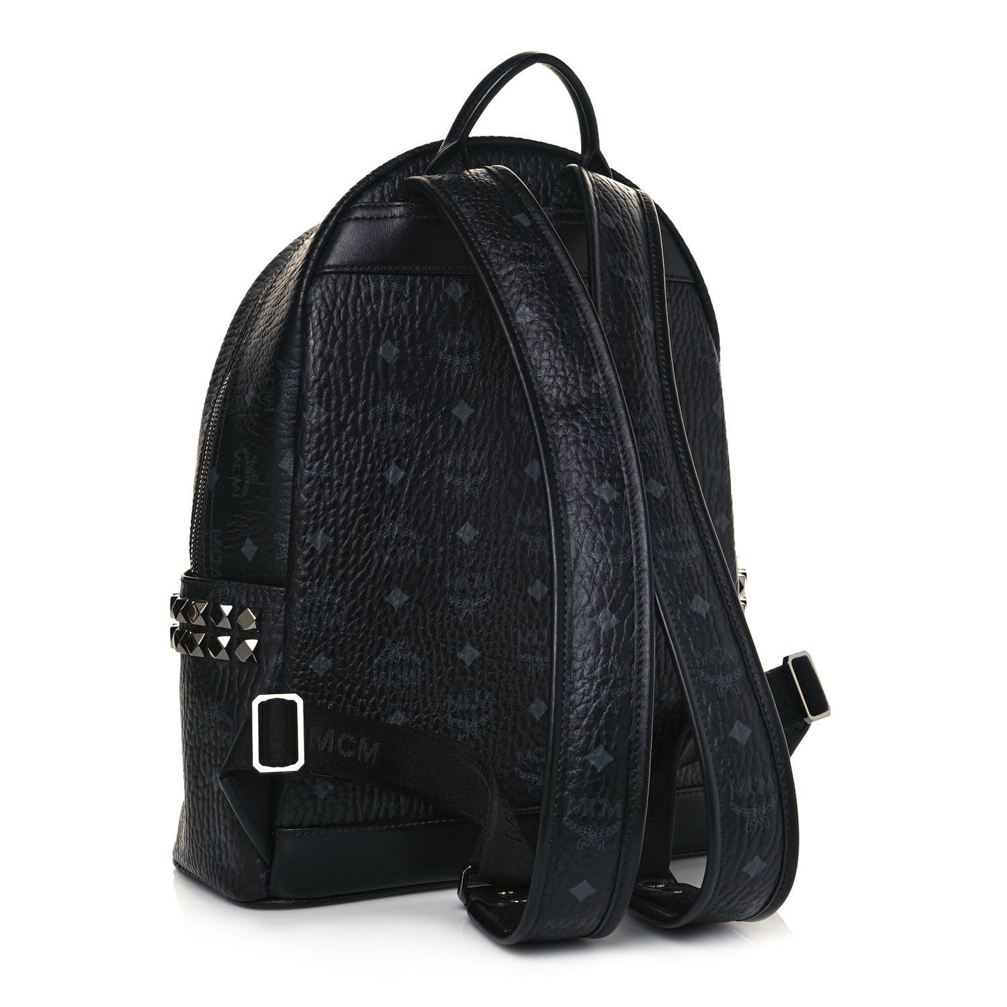 Visetos Small Side Stud Stark Backpack Black