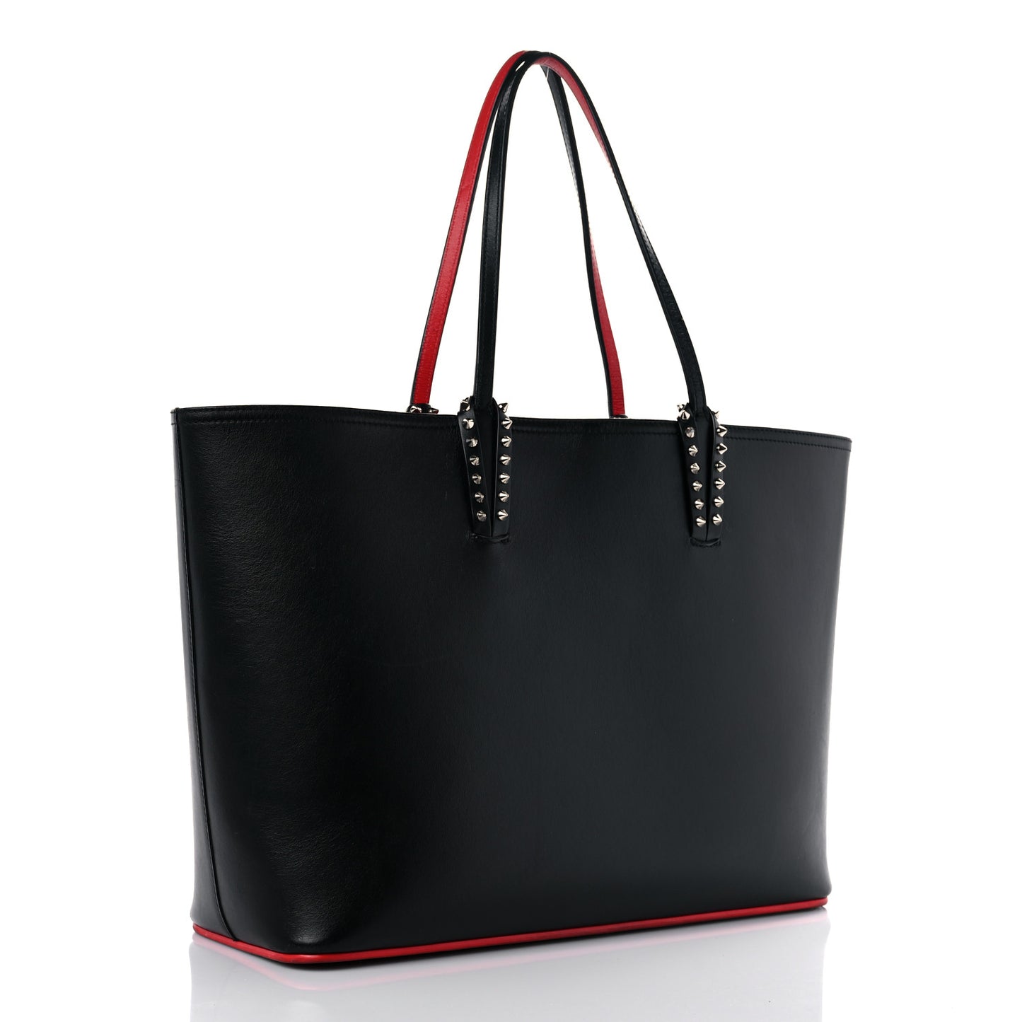 Calfskin In Love East West Cabata Tote Black Multicolor