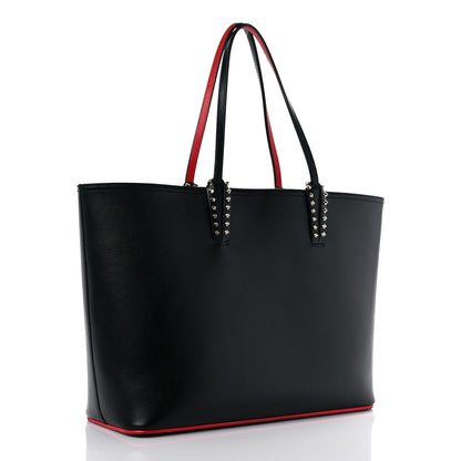 Christian Louboutin Calfskin In Love East West Cabata Tote Black Multicolor 3 of 21