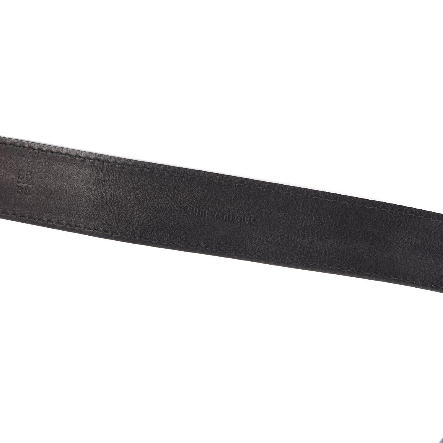 Chanel Calfskin CC Boy Belt 95 38 Black 7 of 7