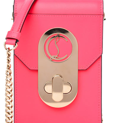 Christian Louboutin Calfskin Elisa Phone Crossbody Pink 10 of 11