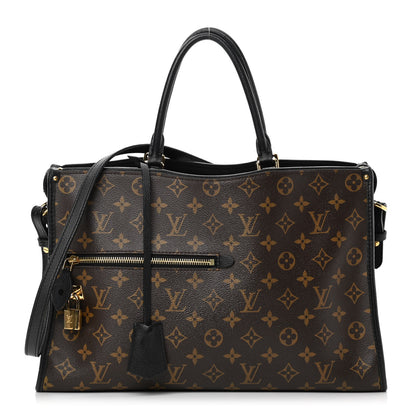 Louis Vuitton Monogram Popincourt MM Black 1 of 43