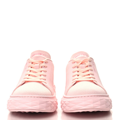 Jimmy Choo Nappa Diamond Light Platform Sneakers 39.5 Powder Pink 3 of 10