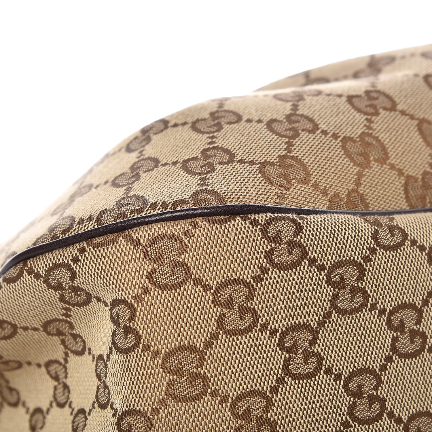 Gucci Monogram Medium Sukey Hobo Dark Brown 8 of 8