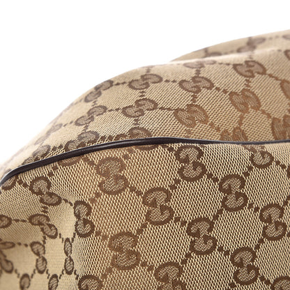 Gucci Monogram Medium Sukey Hobo Dark Brown 8 of 8
